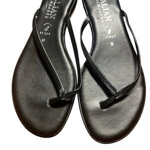 Italian Shoemakers Black Sandals